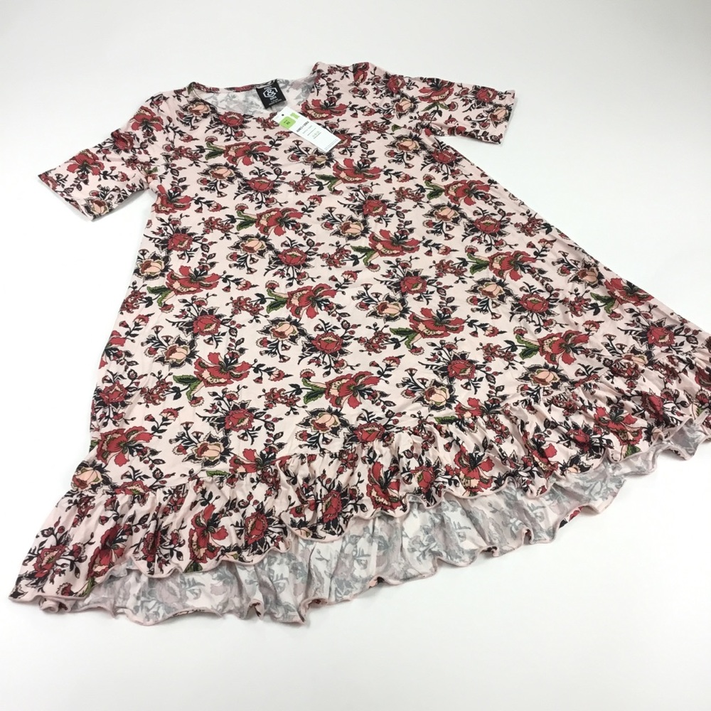 NWT Agnes & Dora Ruffle Tunic XS